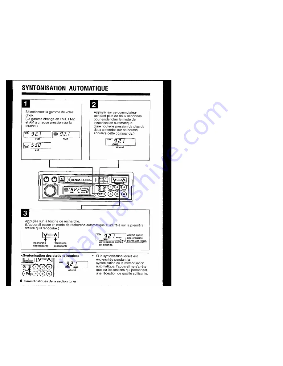 Kenwood KRC-240 Instruction Manual Download Page 24