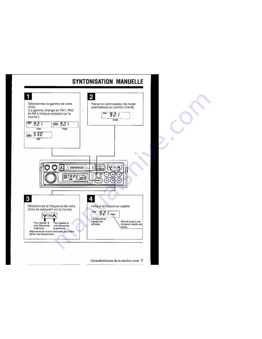 Kenwood KRC-240 Instruction Manual Download Page 25