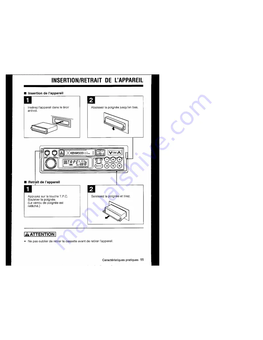 Kenwood KRC-240 Instruction Manual Download Page 29