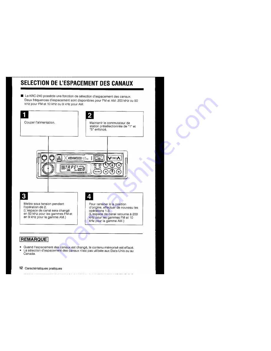 Kenwood KRC-240 Скачать руководство пользователя страница 30