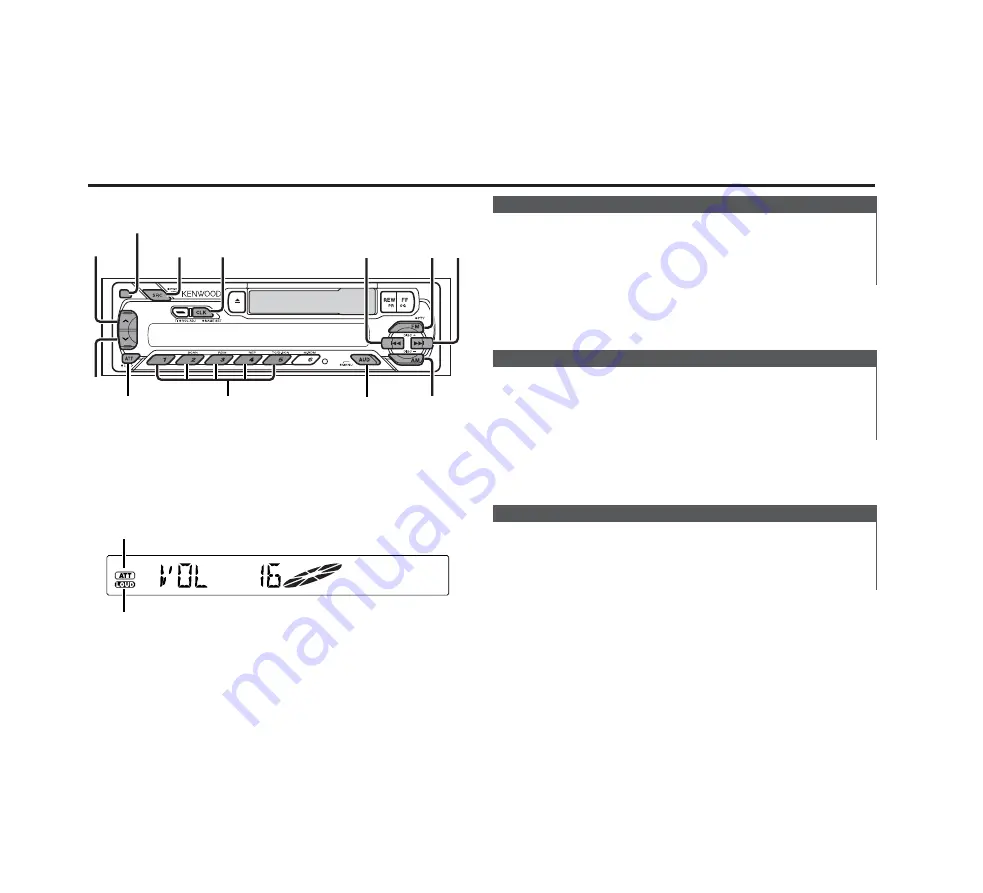 Kenwood KRC-26 Instruction Manual Download Page 5