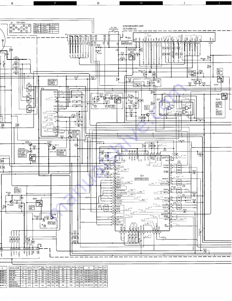 Kenwood KRC-277A Service Manual Download Page 5