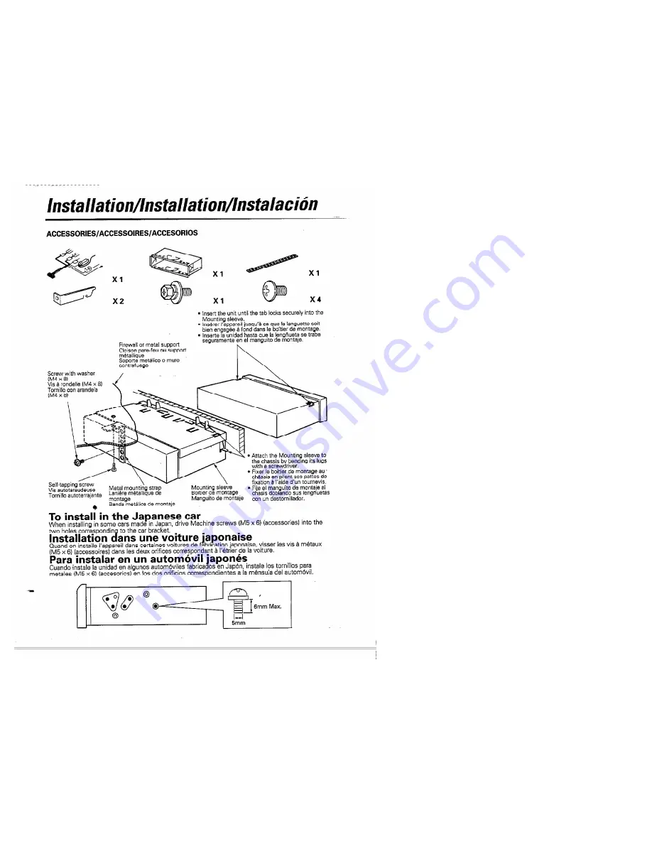 Kenwood KRC-280 Скачать руководство пользователя страница 10