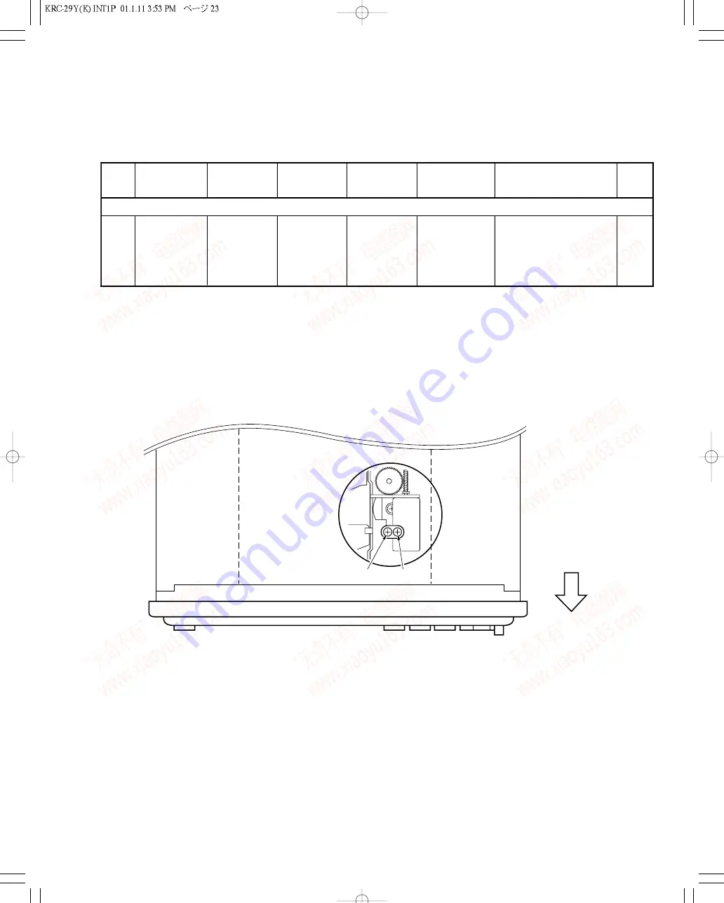 Kenwood KRC-29Y Service Manual Download Page 7