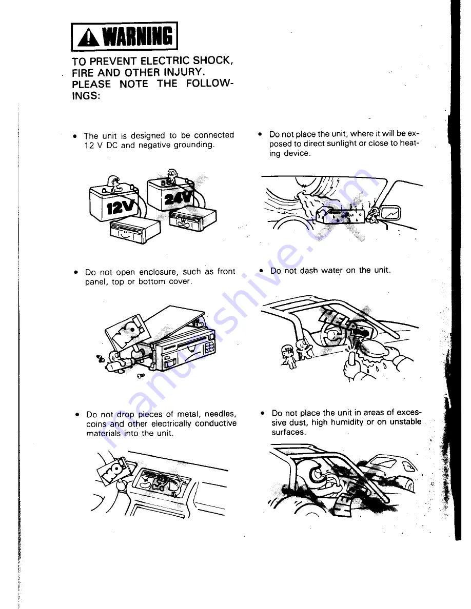 Kenwood KRC-3004 Instruction Manual Download Page 2