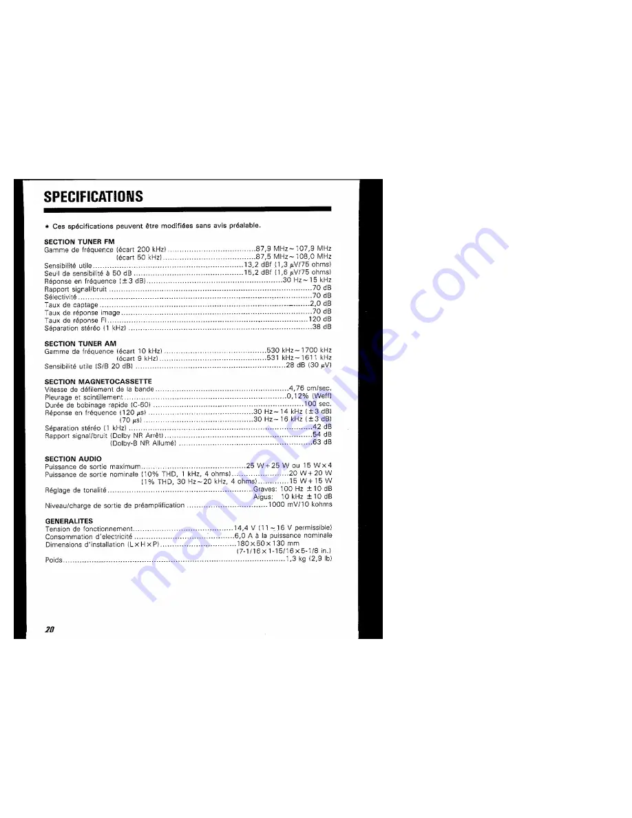 Kenwood KRC-3005 Скачать руководство пользователя страница 40