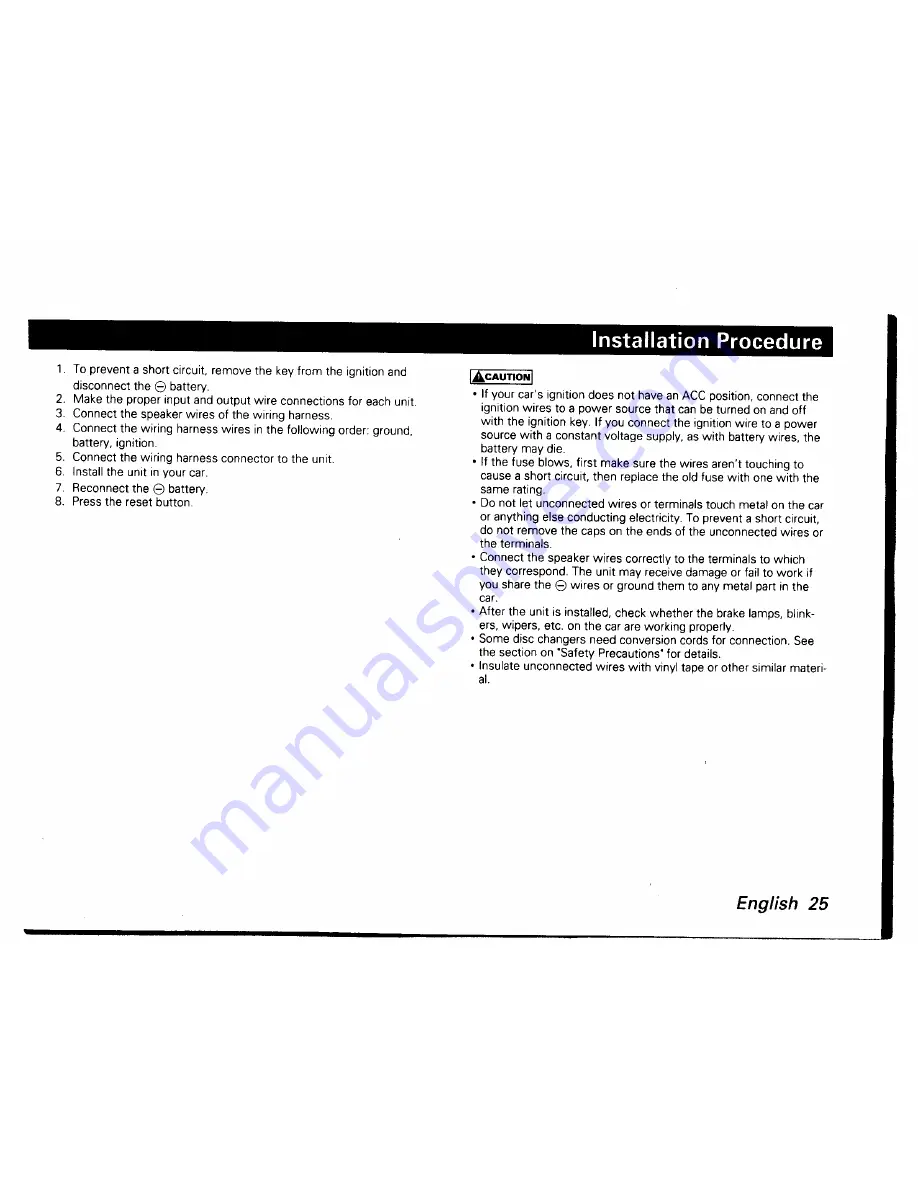 Kenwood KRC-302 Instruction Manual Download Page 25