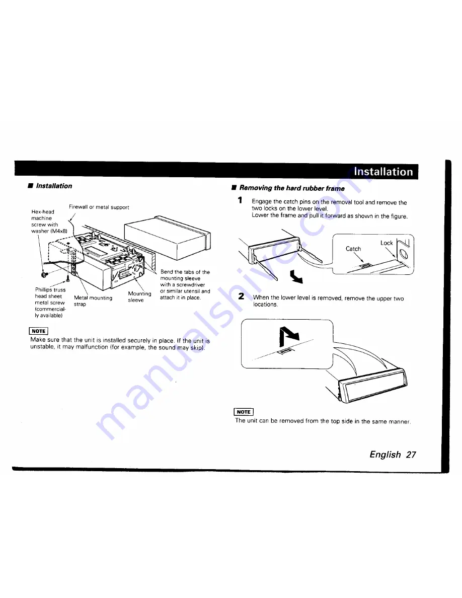 Kenwood KRC-302 Скачать руководство пользователя страница 27