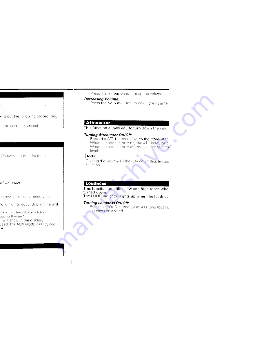 Kenwood KRC-307S Instruction Manual Download Page 6