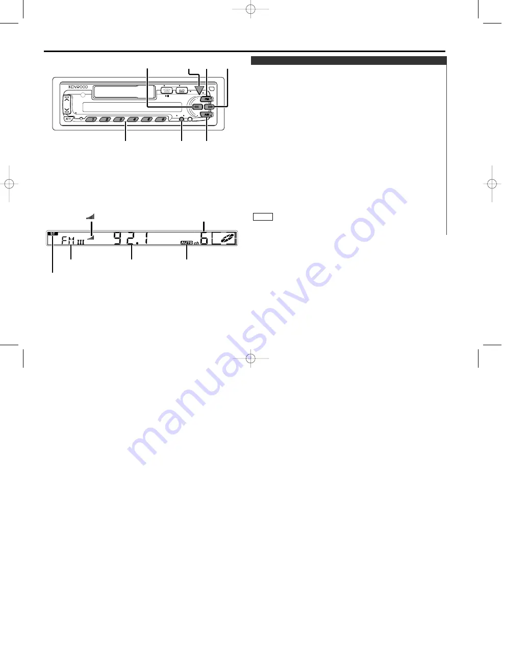 Kenwood KRC-308S Скачать руководство пользователя страница 9