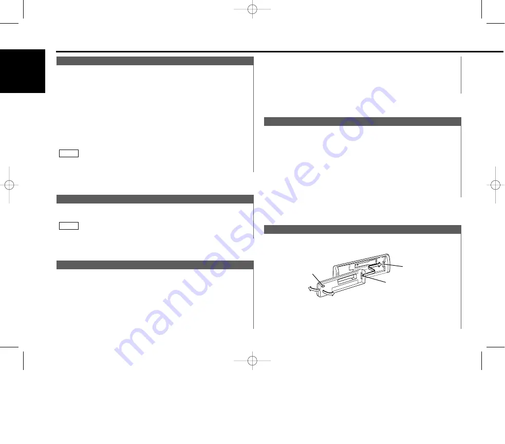 Kenwood KRC-309S Скачать руководство пользователя страница 8