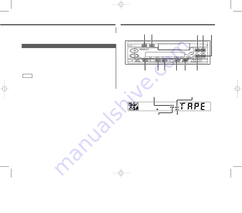 Kenwood KRC-309S Instruction Manual Download Page 11