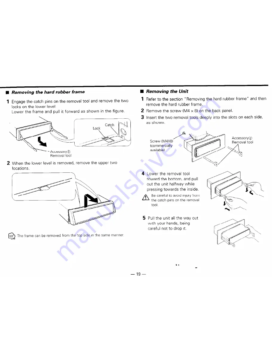 Kenwood KRC-335 Instruction Manual Download Page 19