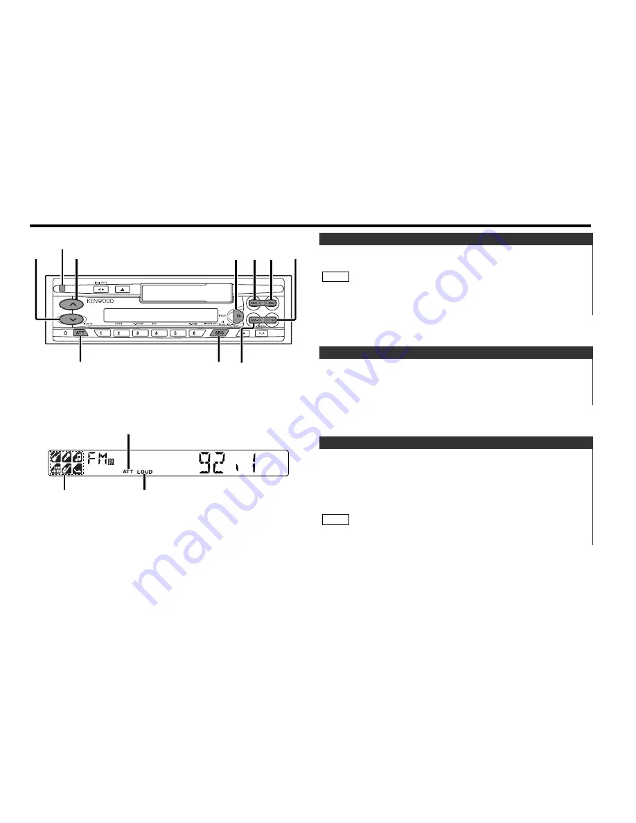 Kenwood KRC-35R Скачать руководство пользователя страница 5