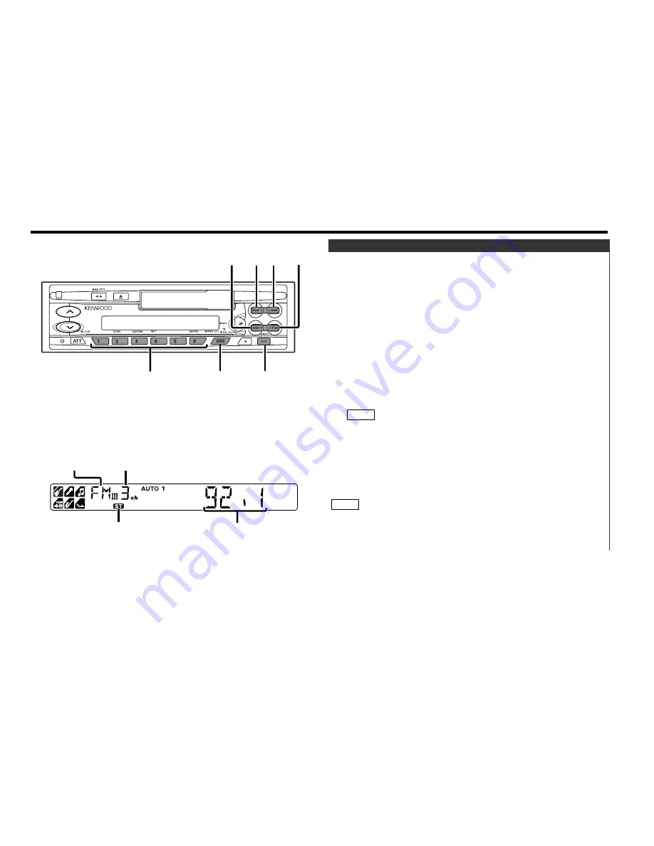 Kenwood KRC-35R Instruction Manual Download Page 9