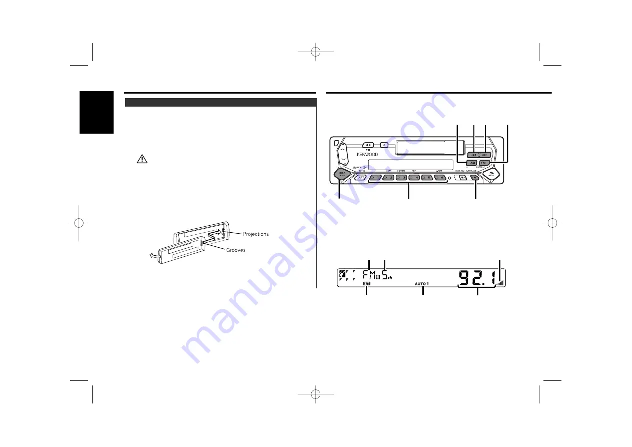 Kenwood KRC-369 Instruction Manual Download Page 8