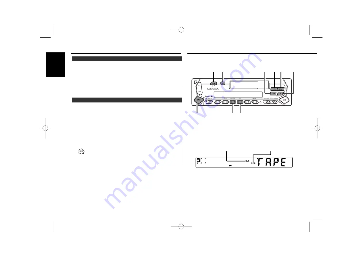 Kenwood KRC-369 Instruction Manual Download Page 10