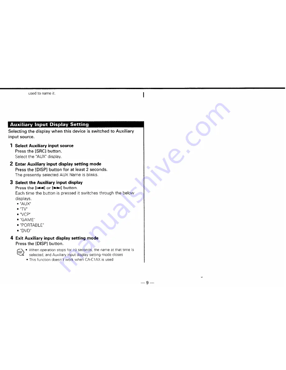 Kenwood KRC-435 Instruction Manual Download Page 9