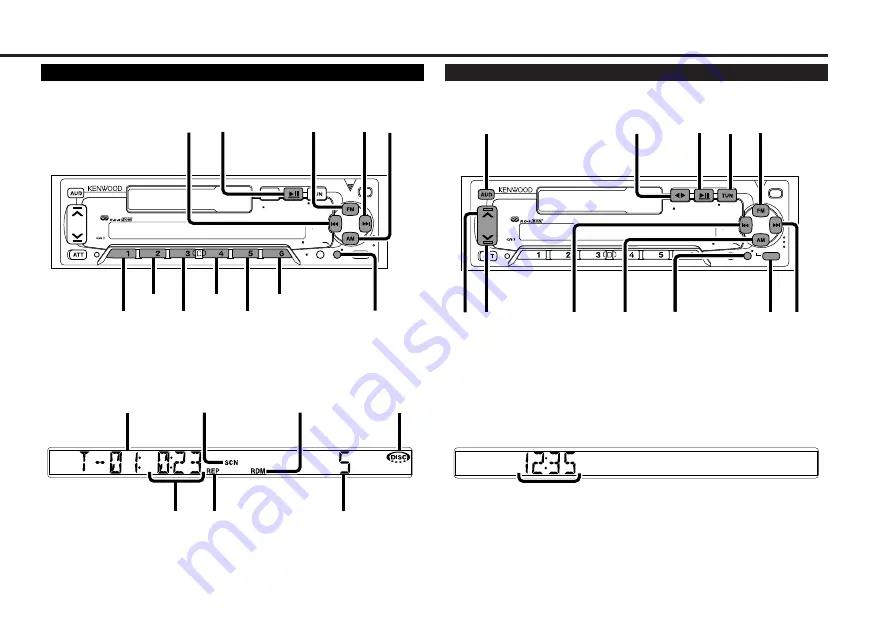 Kenwood KRC-459R Instruction Manual Download Page 7