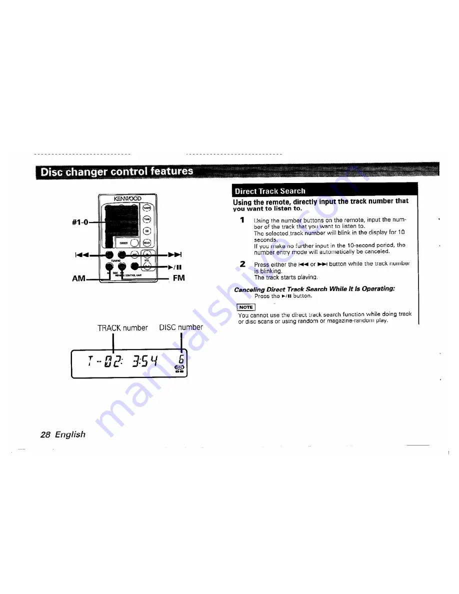 Kenwood KRC-502 Instruction Manual Download Page 28