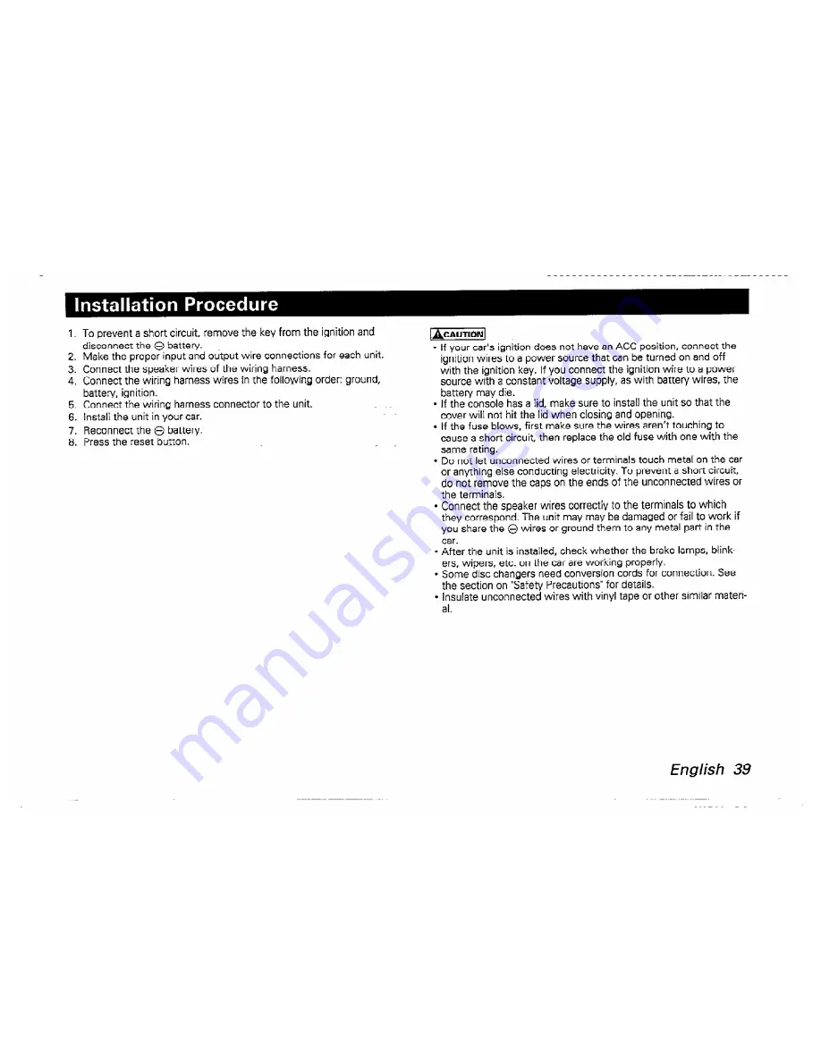 Kenwood KRC-502 Instruction Manual Download Page 39