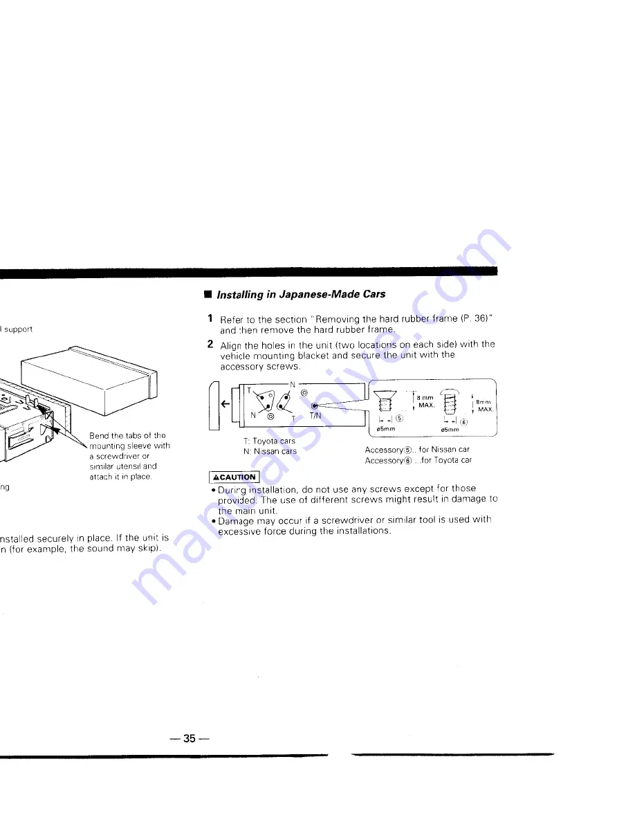 Kenwood KRC-507S Instruction Manual Download Page 35