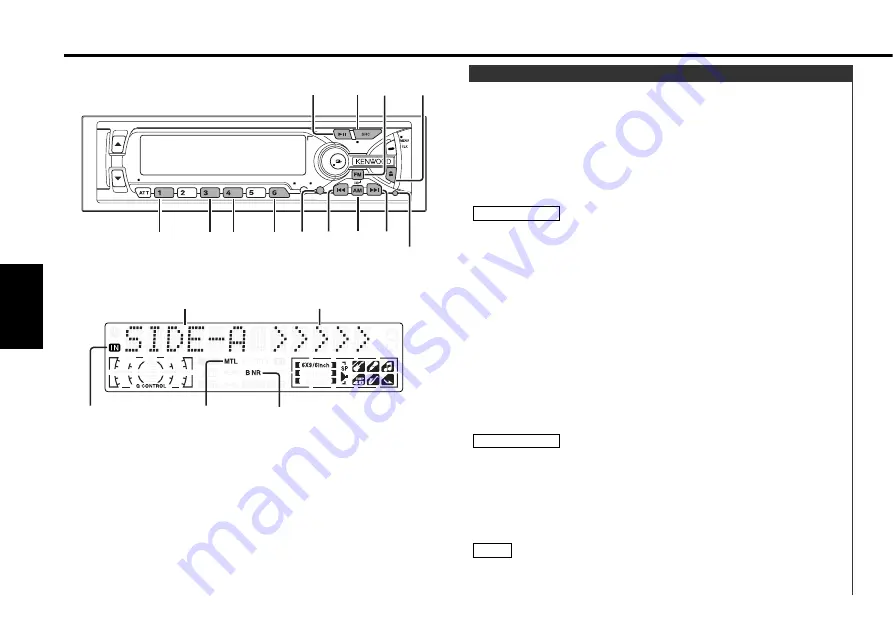 Kenwood KRC-509S Instruction Manual Download Page 76