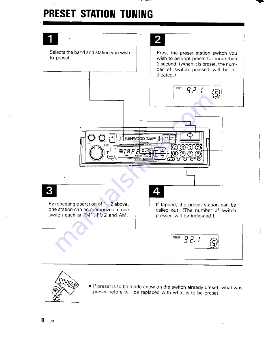 Kenwood KRC-510 Скачать руководство пользователя страница 8