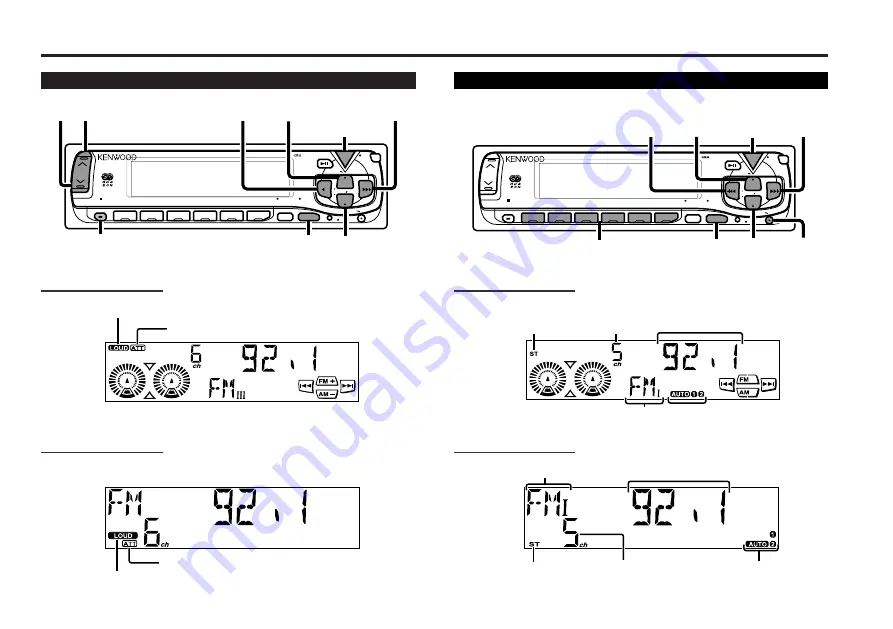 Kenwood KRC-559R Instruction Manual Download Page 5