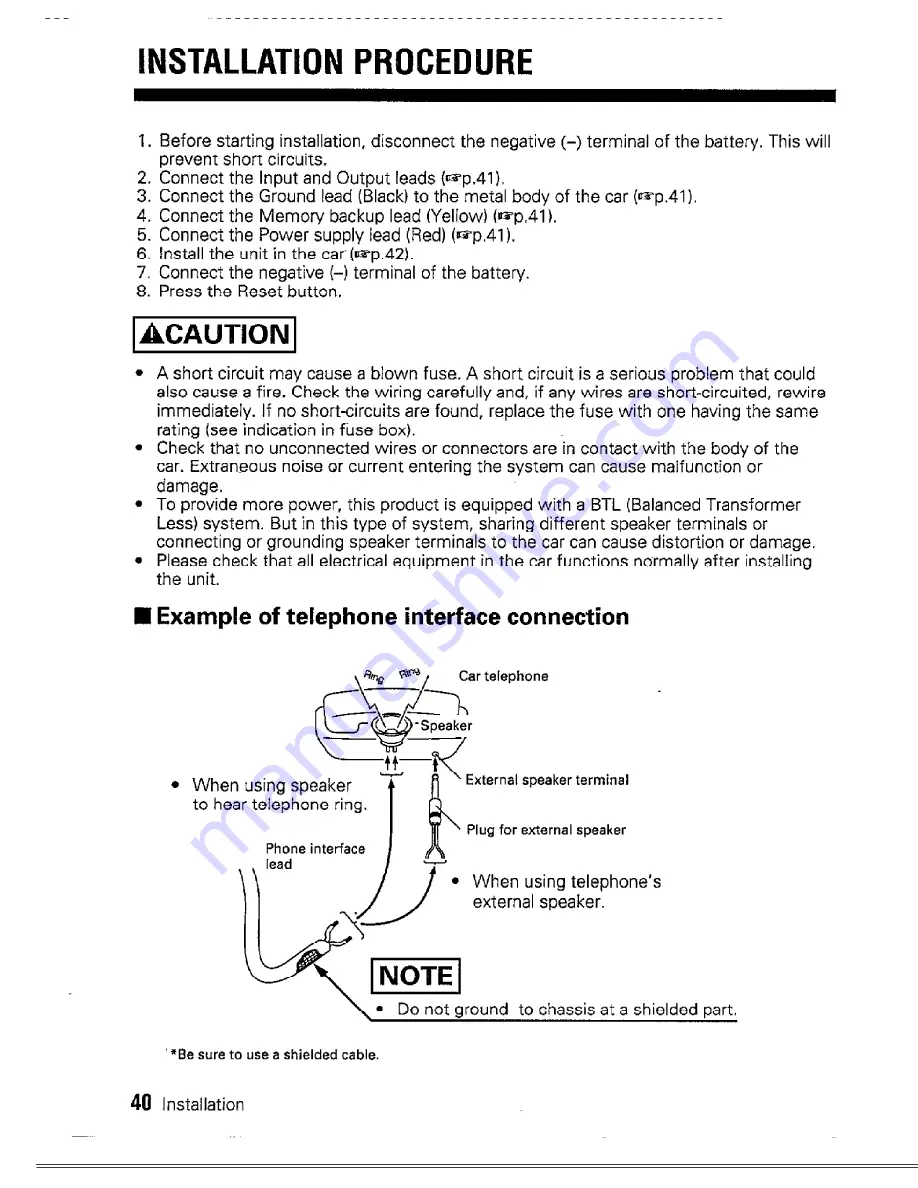 Kenwood KRC-560 Instruction Manual Download Page 40