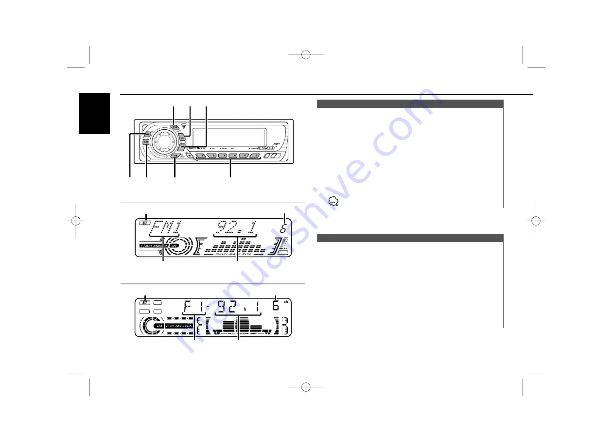 Kenwood KRC-594 Скачать руководство пользователя страница 10