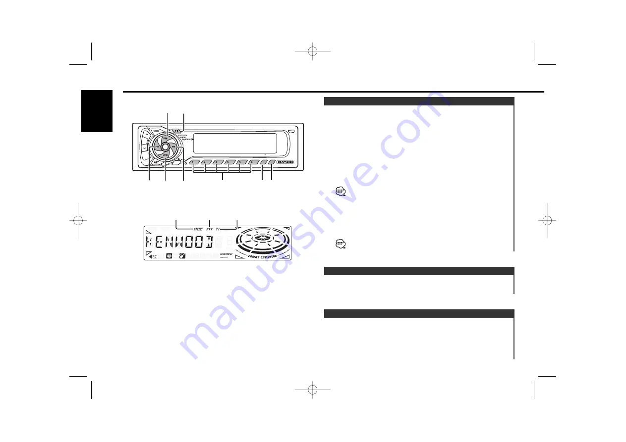 Kenwood KRC-665 Instruction Manual Download Page 12