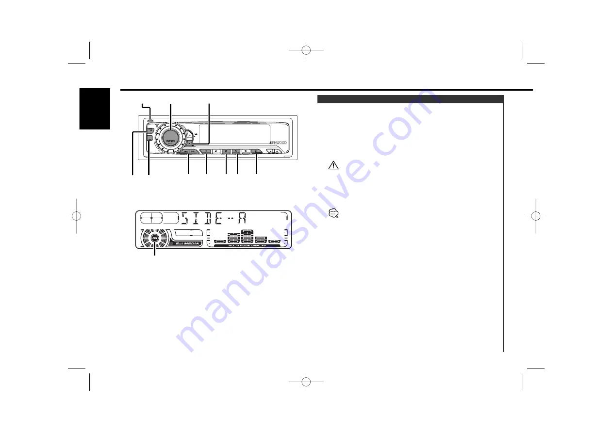 Kenwood KRC-669 Instruction Manual Download Page 12