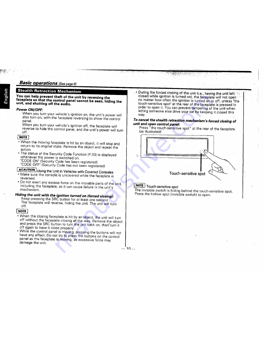 Kenwood KRC-705 Instruction Manual Download Page 10