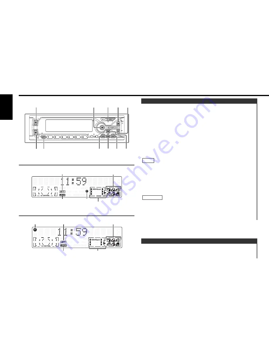 Kenwood KRC-779R Instruction Manual Download Page 6