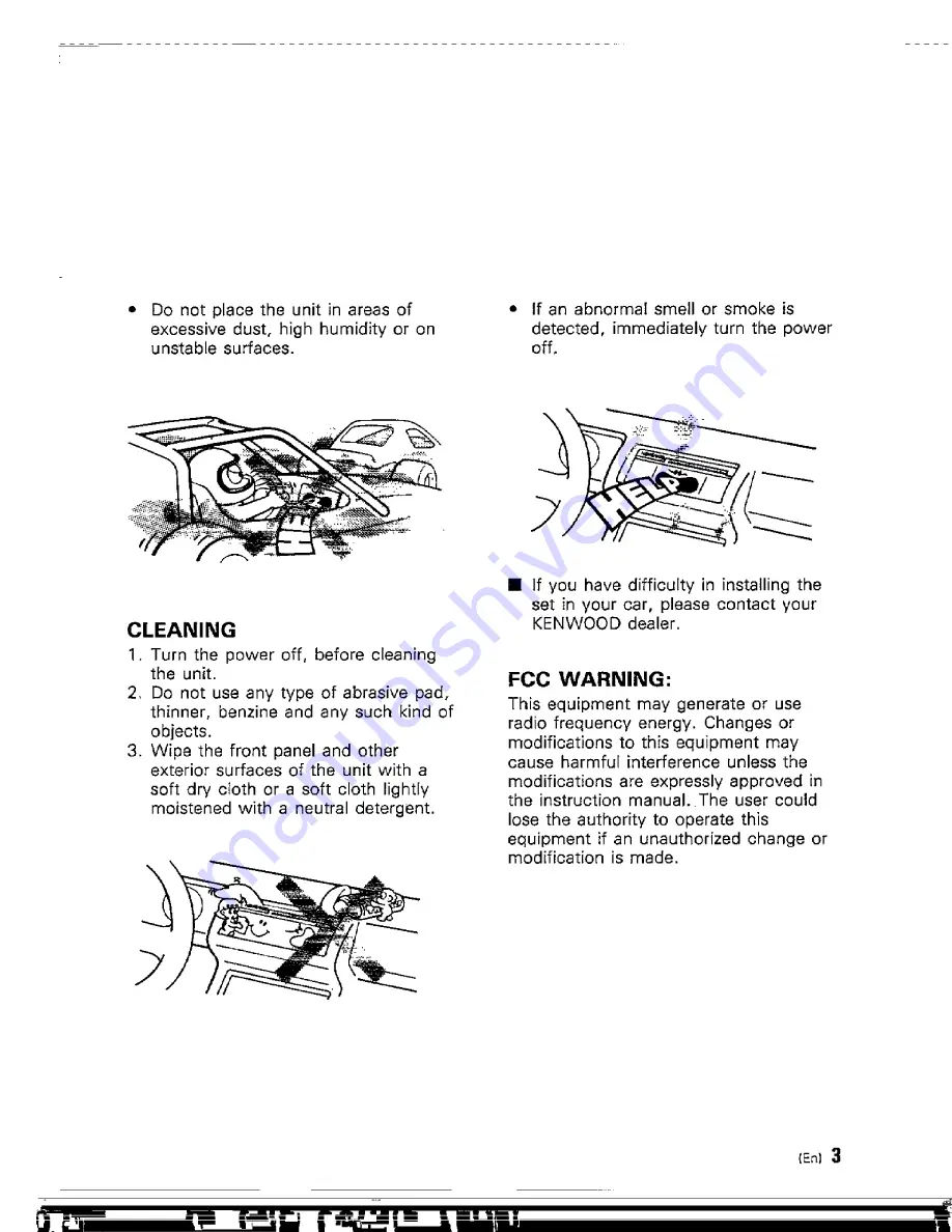 Kenwood KRC-830 Instruction Manual Download Page 3