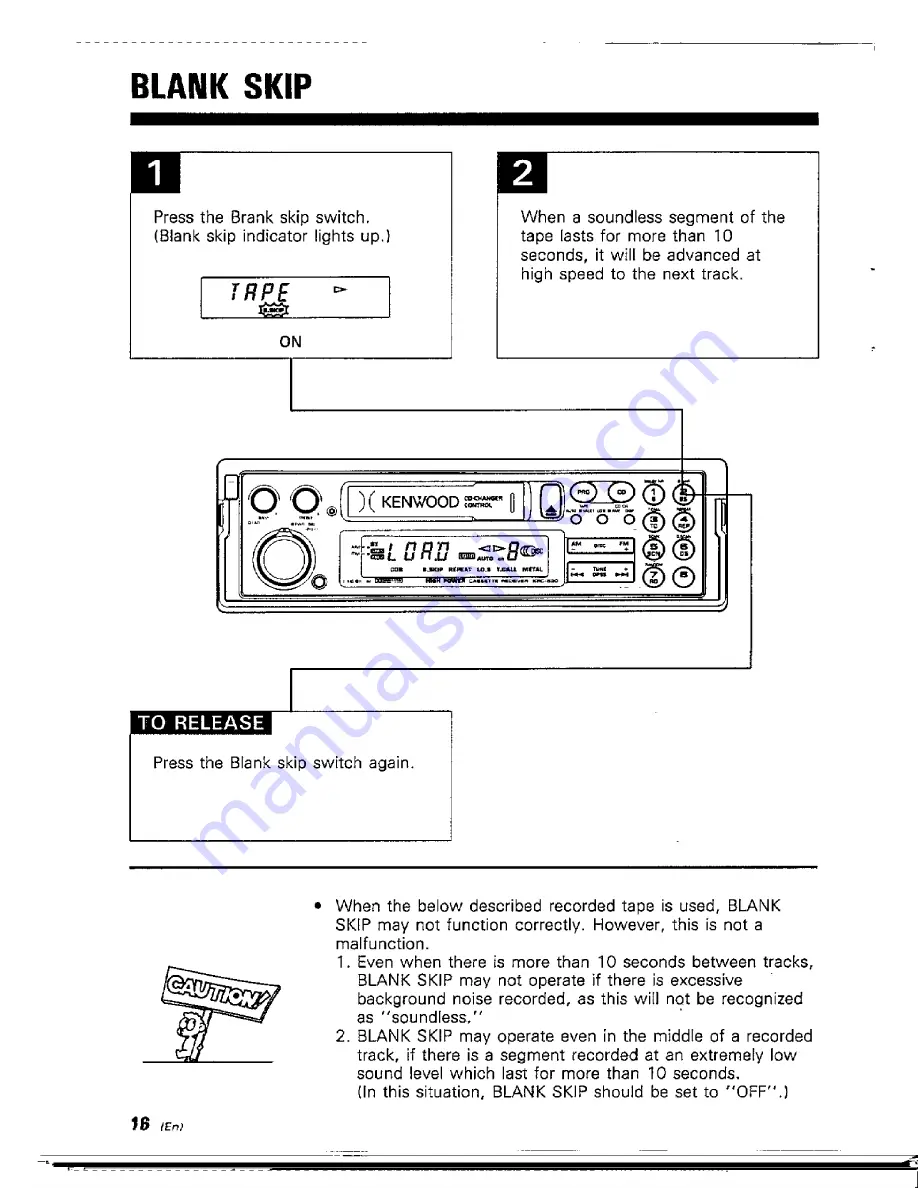 Kenwood KRC-830 Скачать руководство пользователя страница 16