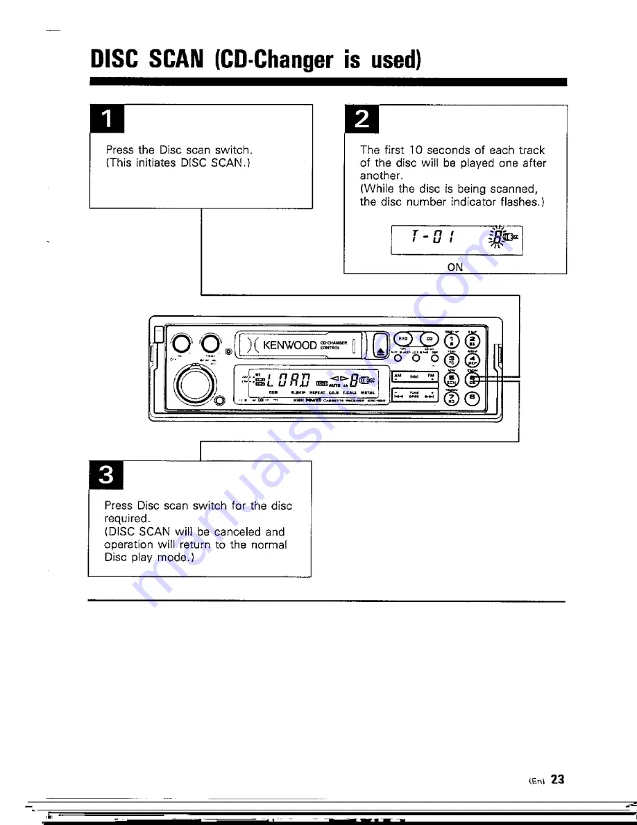 Kenwood KRC-830 Instruction Manual Download Page 23