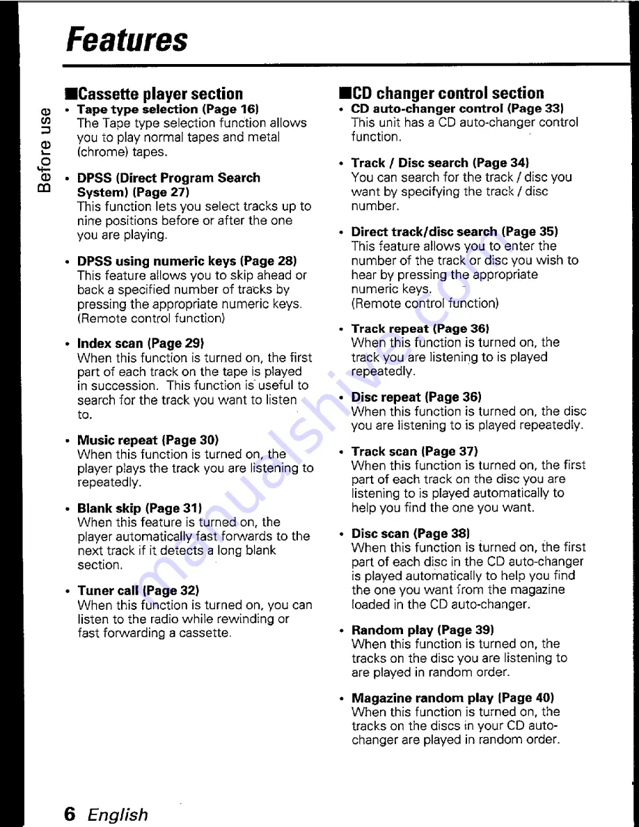 Kenwood KRC-880 Instruction Manual Download Page 6