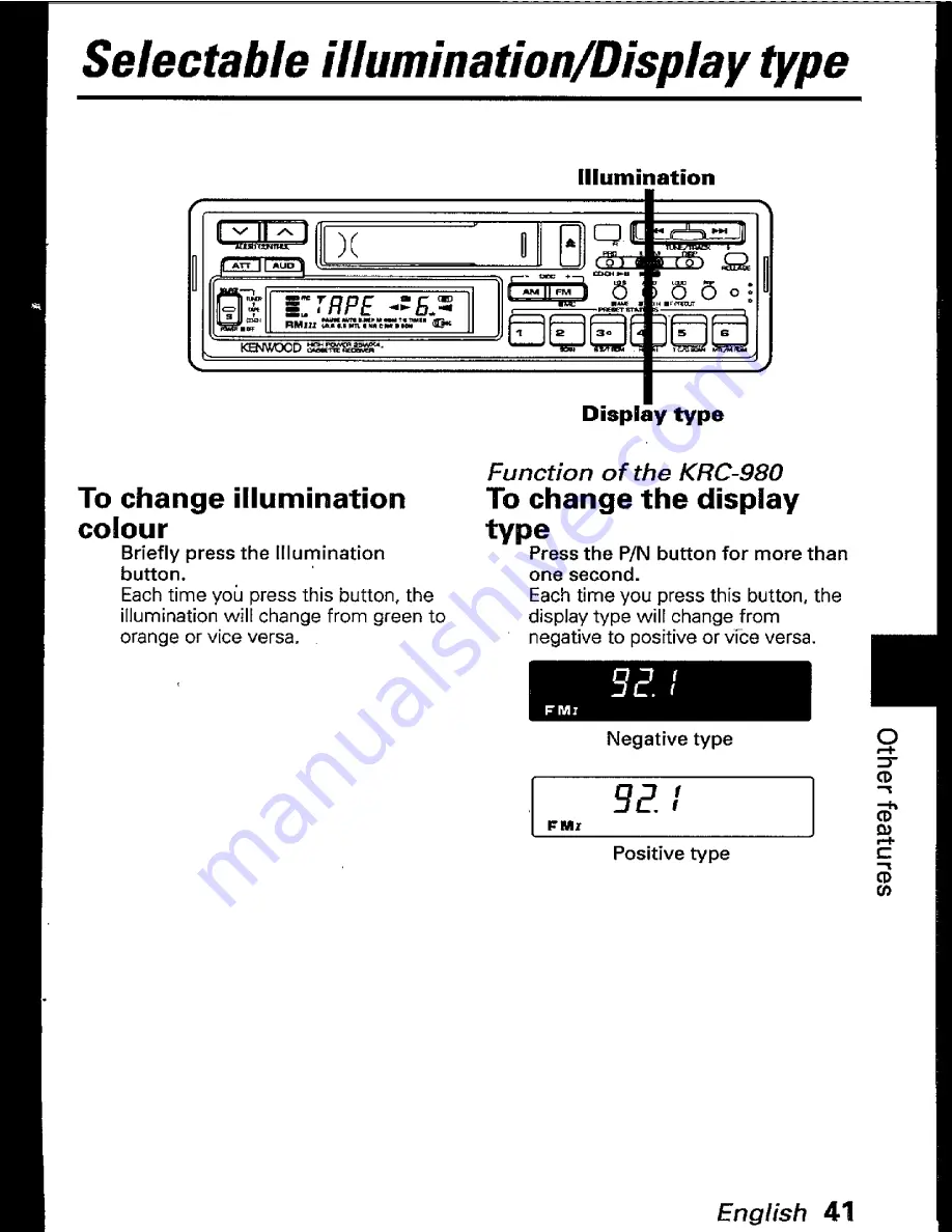 Kenwood KRC-880 Скачать руководство пользователя страница 41