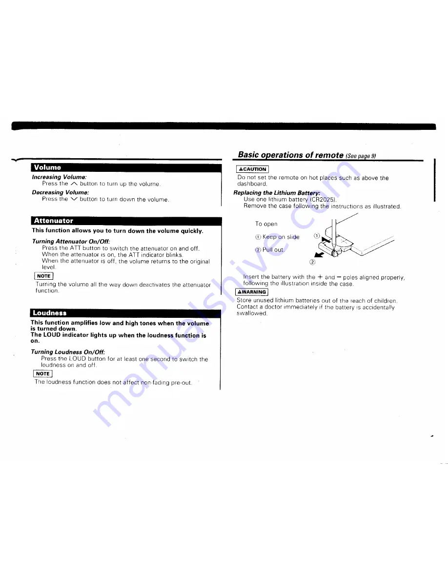 Kenwood KRC-903 Instruction Manual Download Page 11