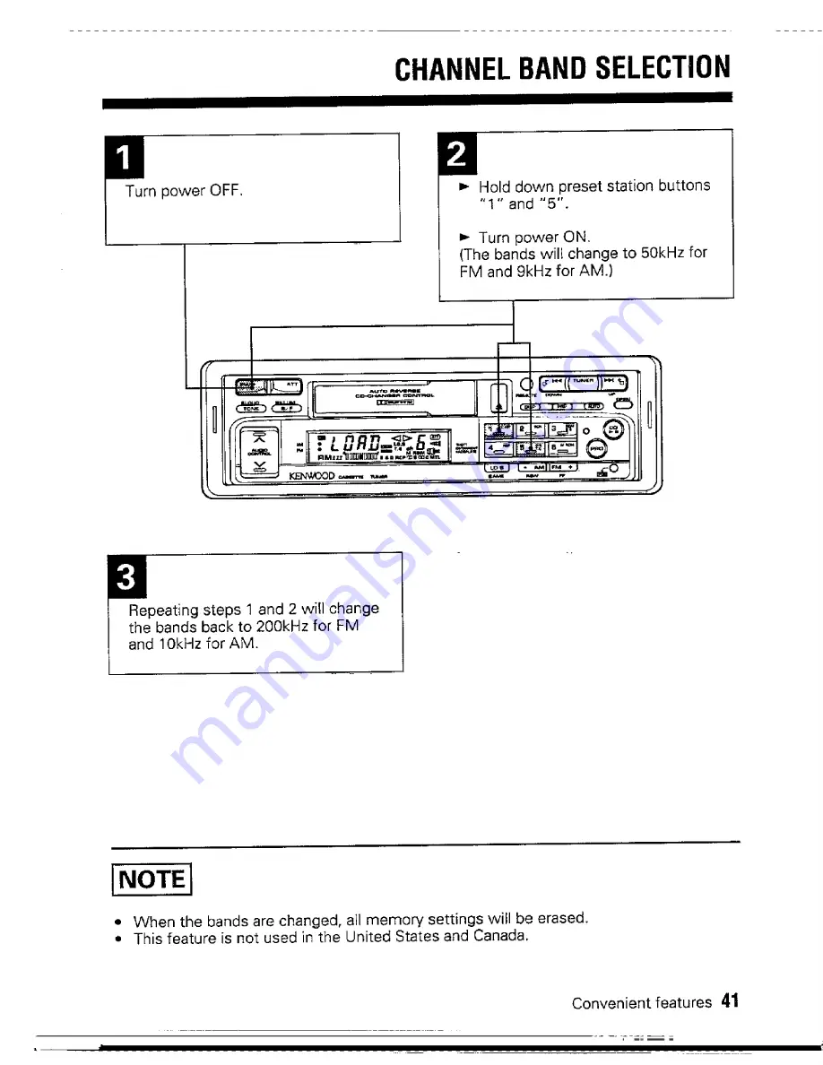 Kenwood KRC-960 Скачать руководство пользователя страница 41