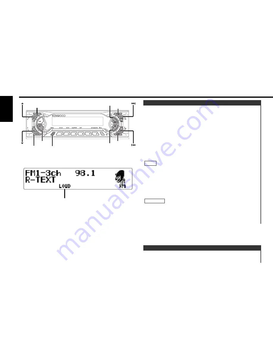 Kenwood KRC-PS979R Скачать руководство пользователя страница 6