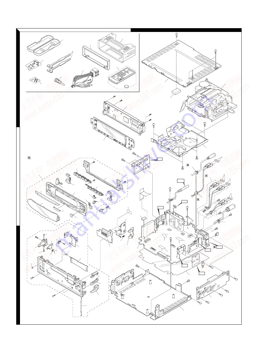 Kenwood KRC-X838 Service Manual Download Page 19