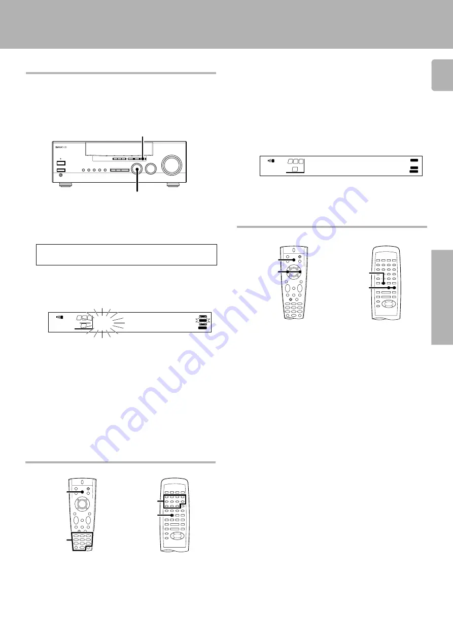 Kenwood KRF-V5010 Instruction Manual Download Page 19