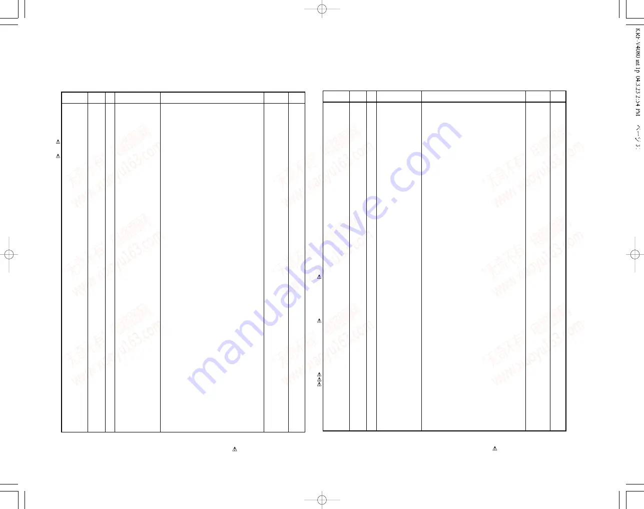 Kenwood krf v5080d Service Manual Download Page 21