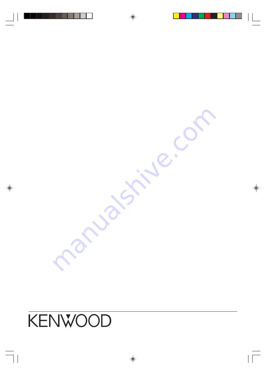 Kenwood KRF-V5090D Скачать руководство пользователя страница 36