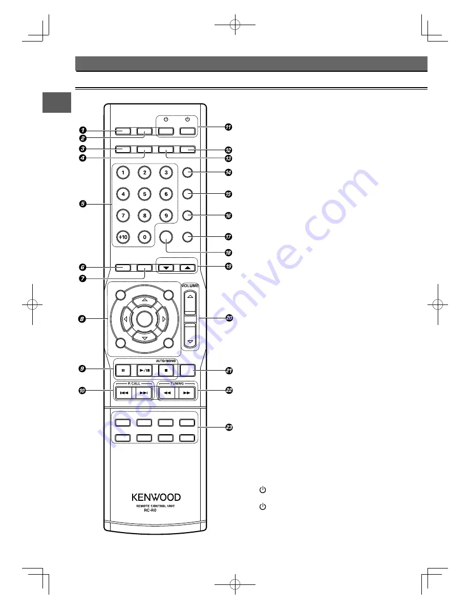 Kenwood KRF-V6400D Instruction Manual Download Page 8