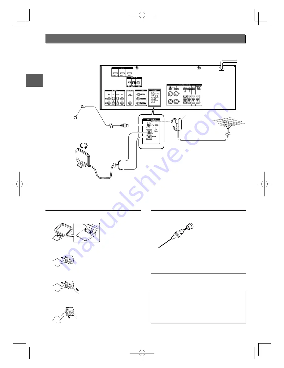 Kenwood KRF-V6400D Instruction Manual Download Page 20