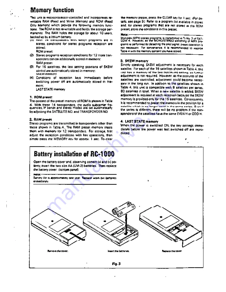 Kenwood KSR-1000 Instruction Manual Download Page 7